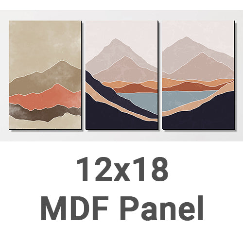 MDF Panel - 3 12x18