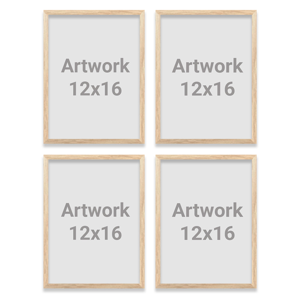 4 Rect - 12x16 - WITH BOX