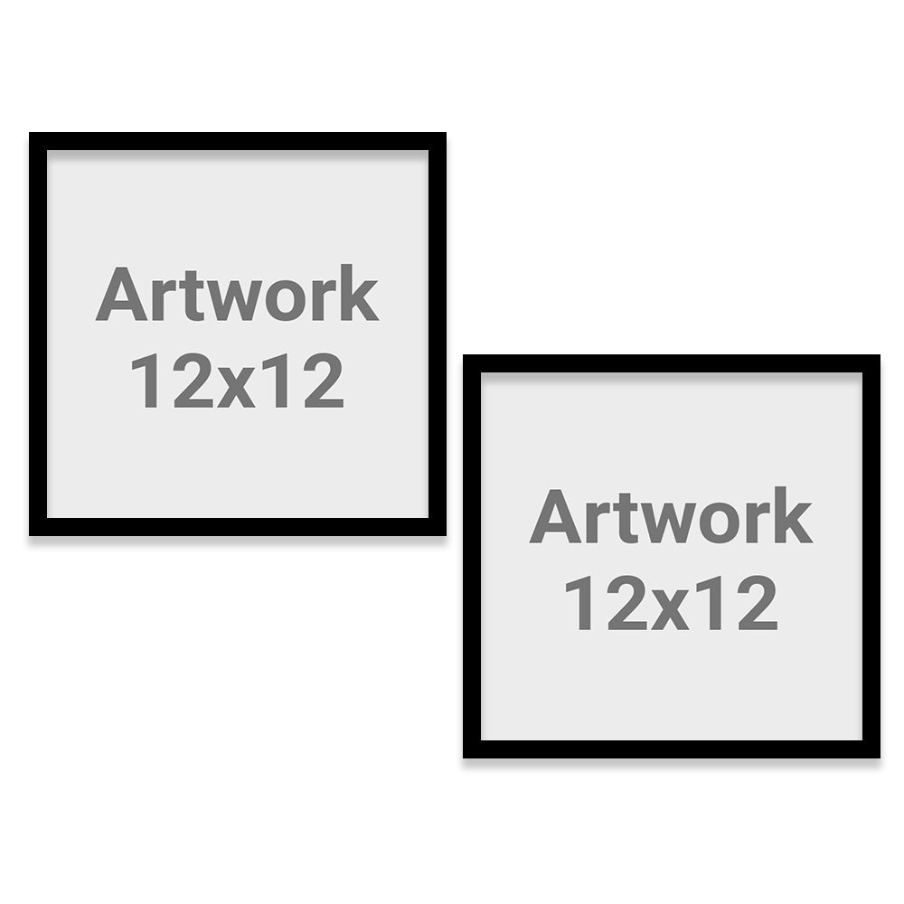 2 square - 12x12 - with box