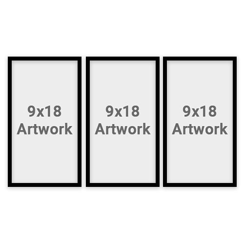 1 Frame - 9x18 - WITH BOX