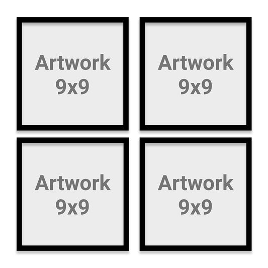 4 square - 9x9 - with box