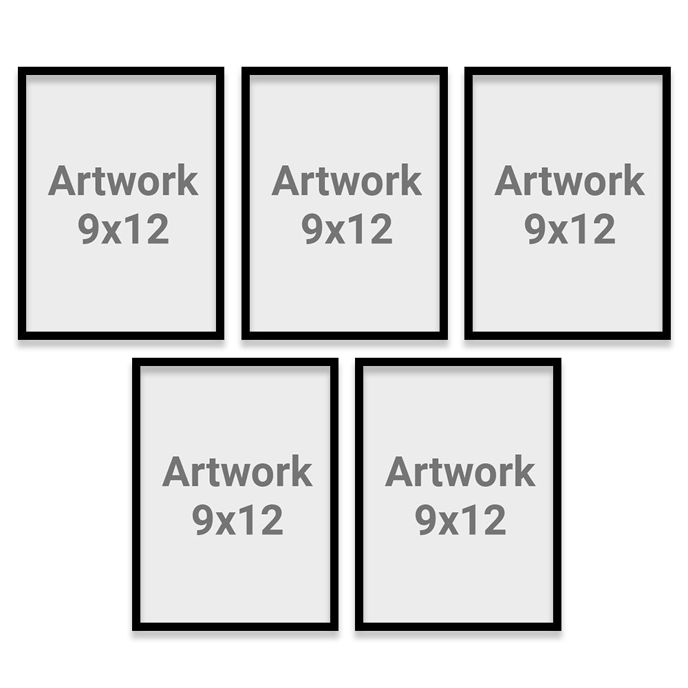 5 Rect - 9x12 - with box
