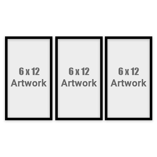3 Frame - 6x12 - WITH BOX