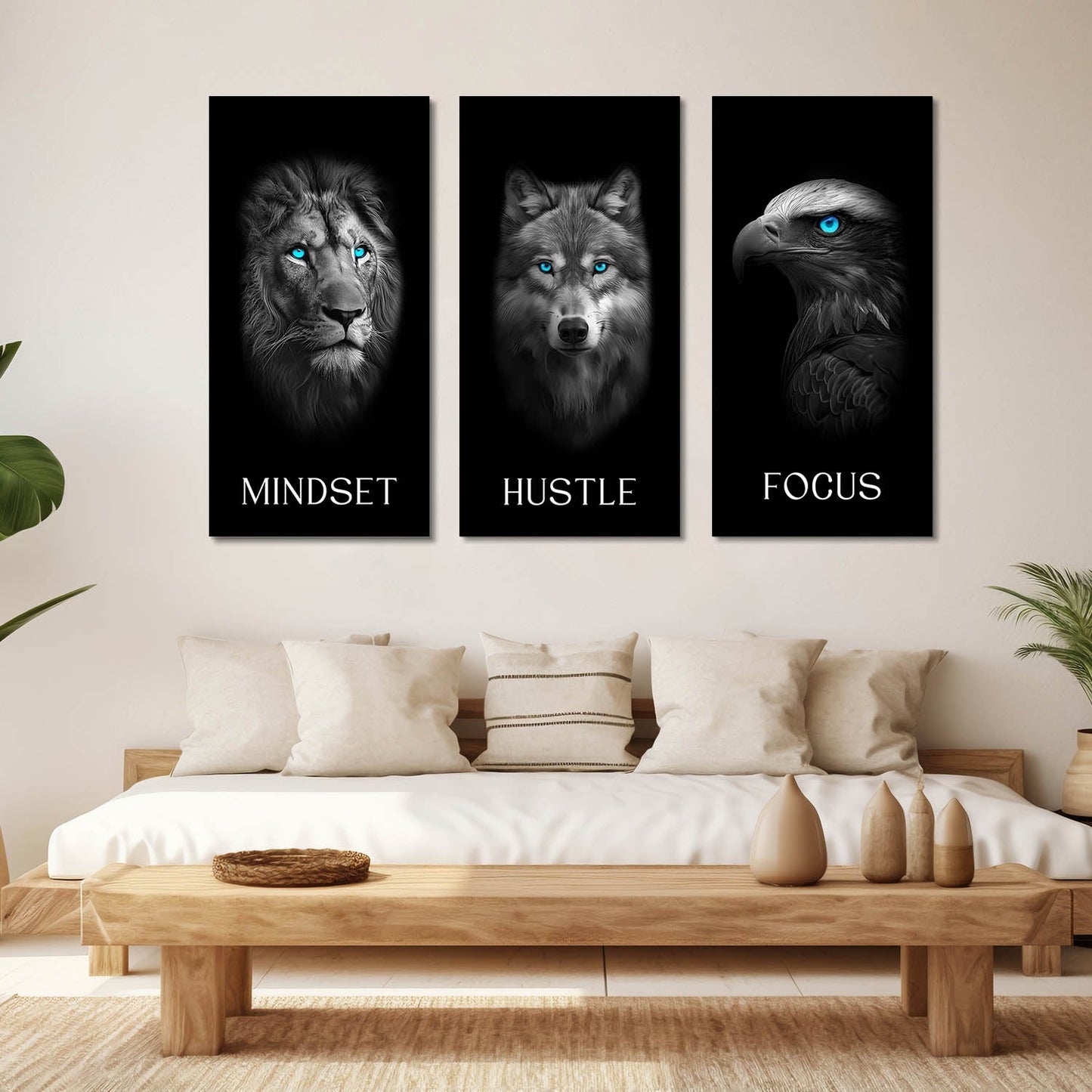 Motivational Canvas Art Set