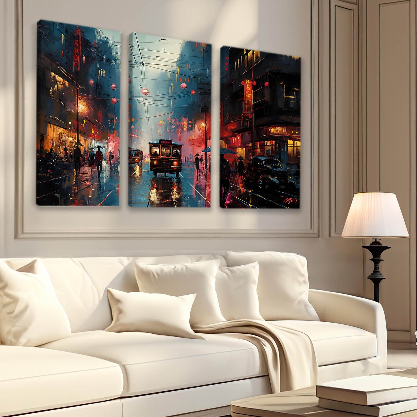 City View Canvas Art Set For Home Decor