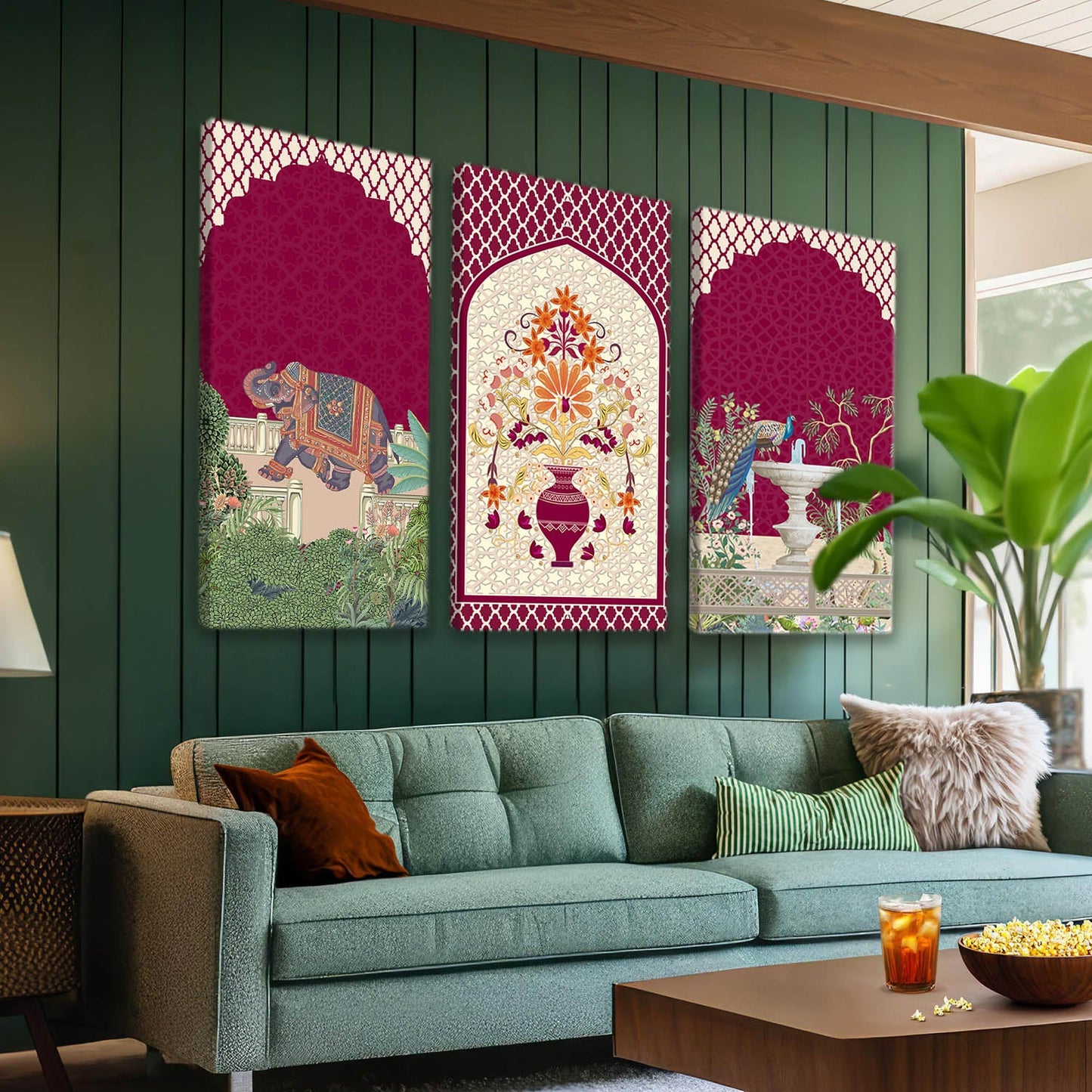 Traditional Art Wall Canvas For Home Décor And Living Room