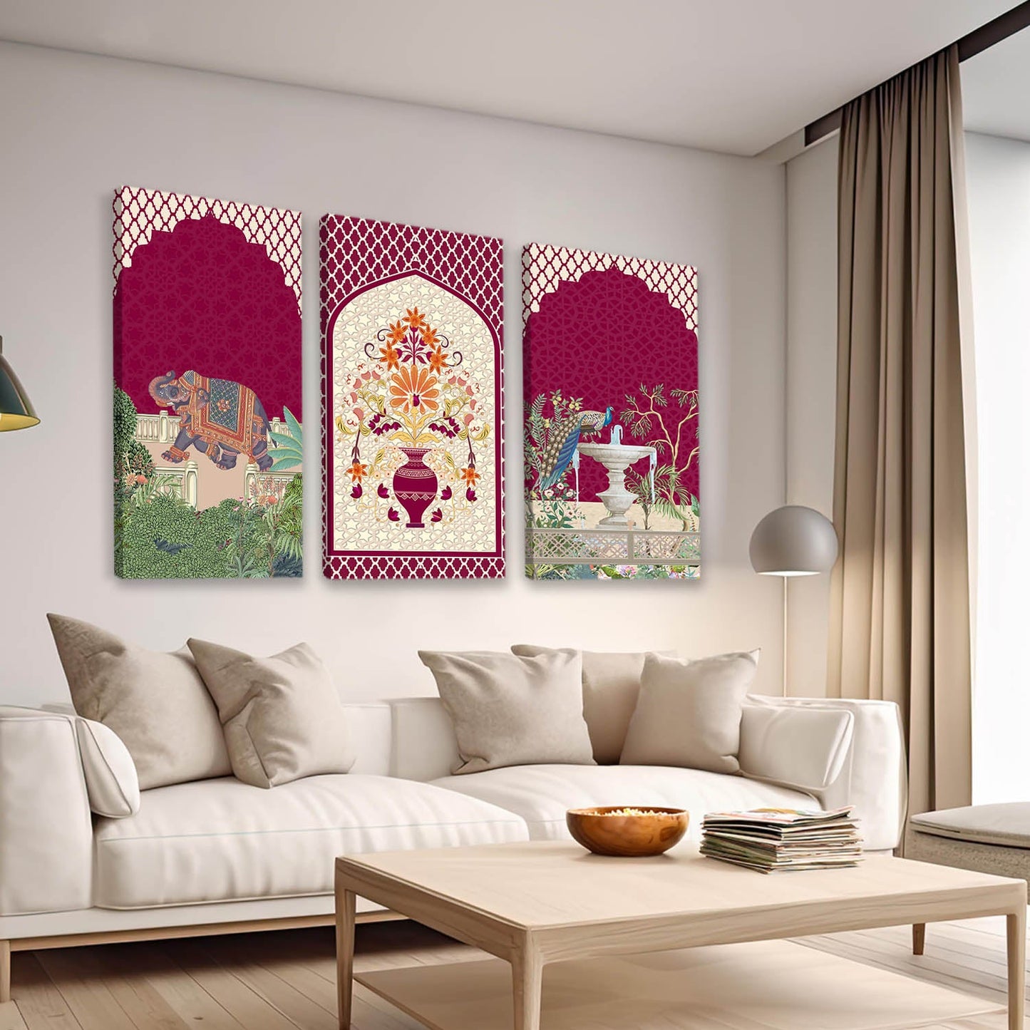 Traditional Art Wall Canvas For Home Décor And Living Room