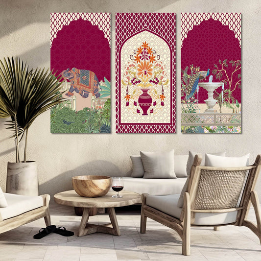 Traditional Art Wall Canvas For Home Décor And Living Room