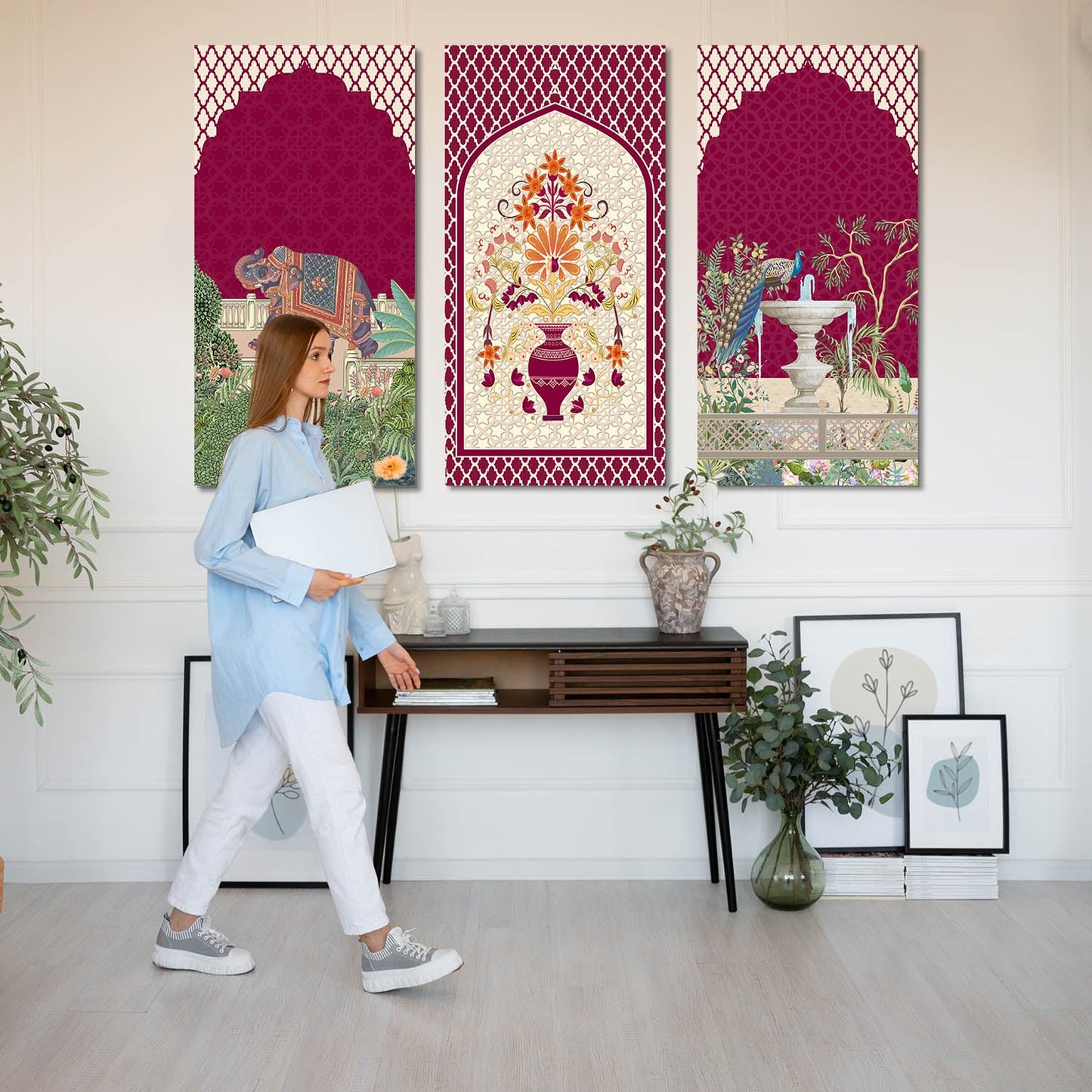 Traditional Art Wall Canvas For Home Décor And Living Room