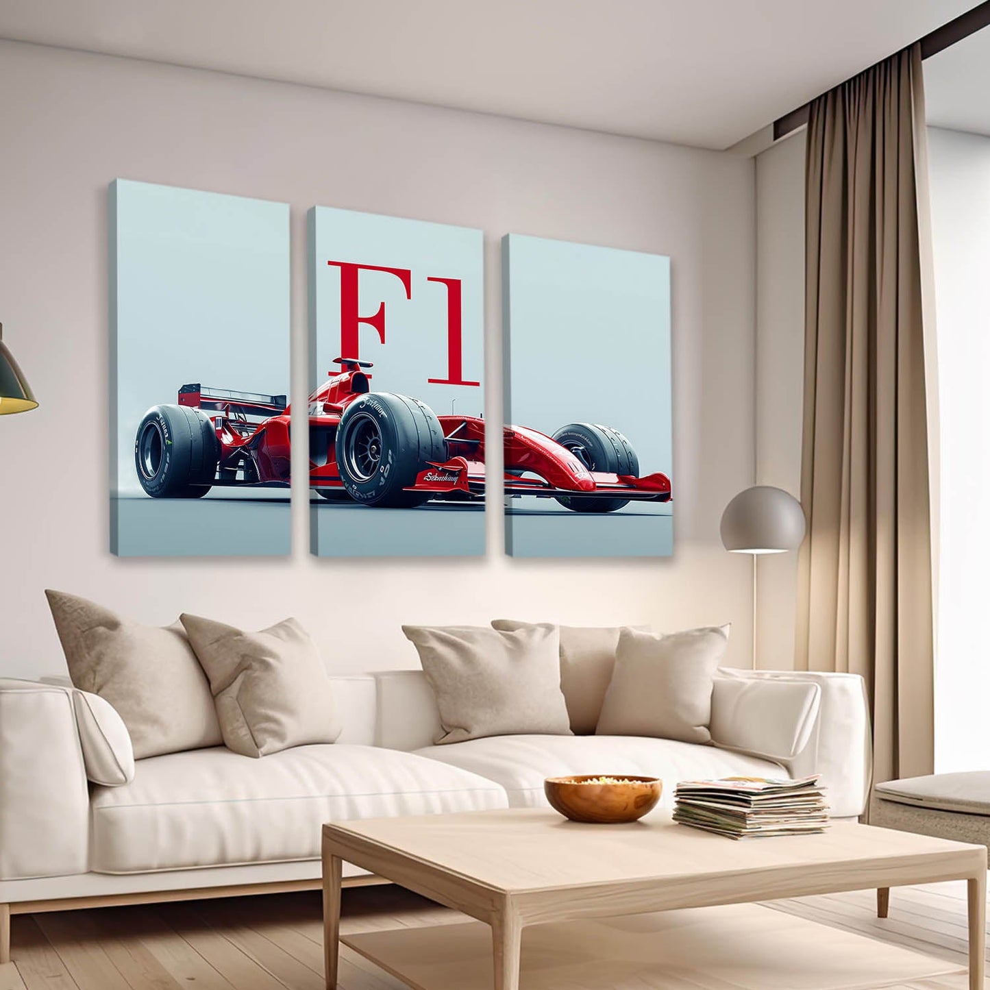 Formula 1 Wall Canvas For Home Décor And Living Room