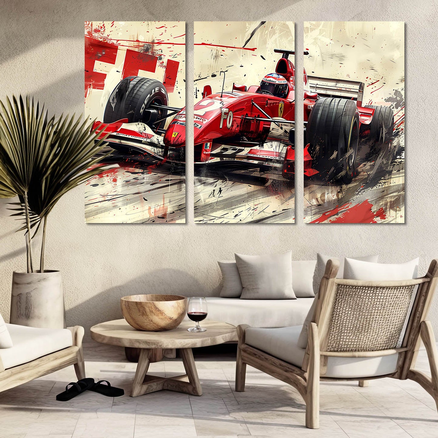 Formula 1 Wall Canvas For Home Décor And Living Room