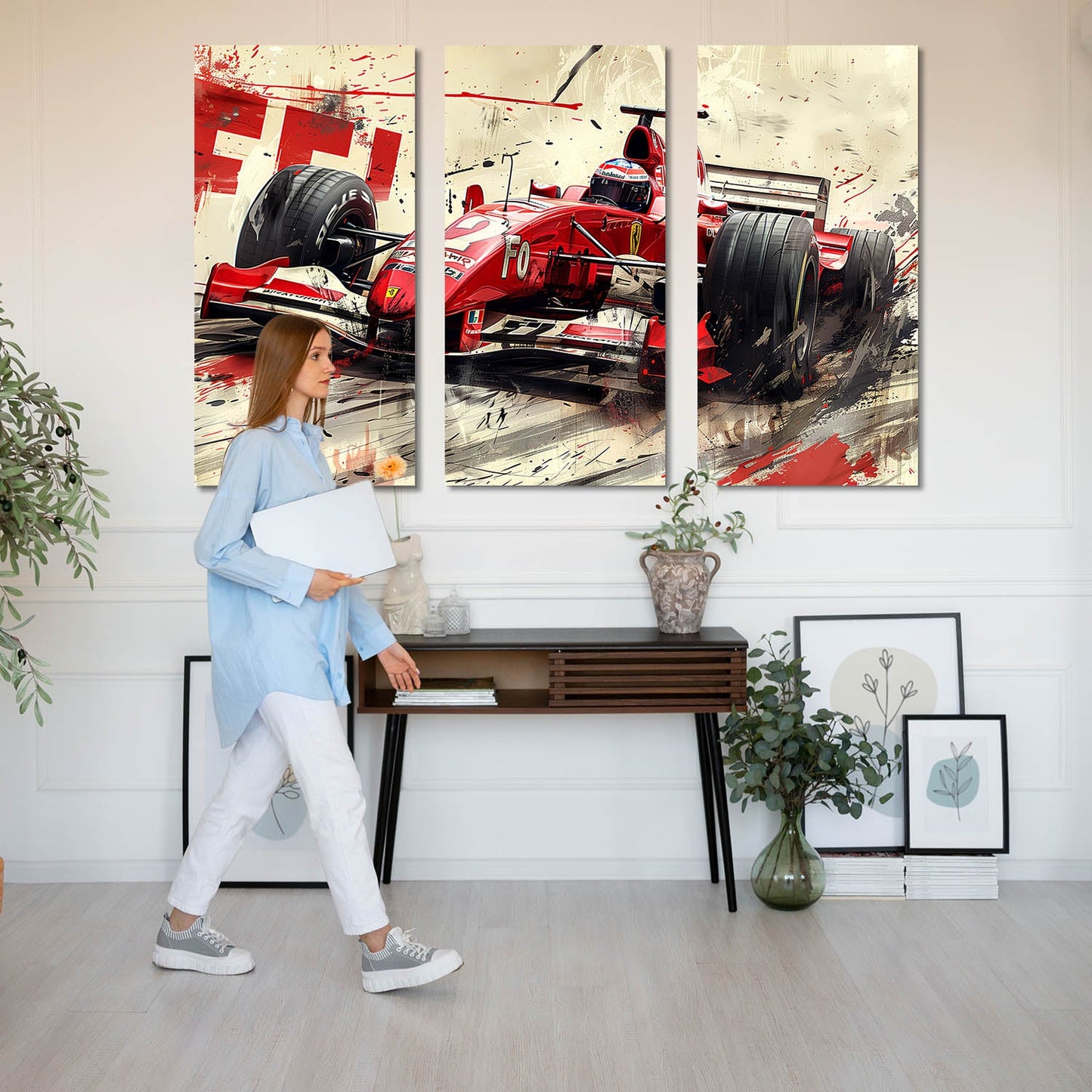 Formula 1 Wall Canvas For Home Décor And Living Room