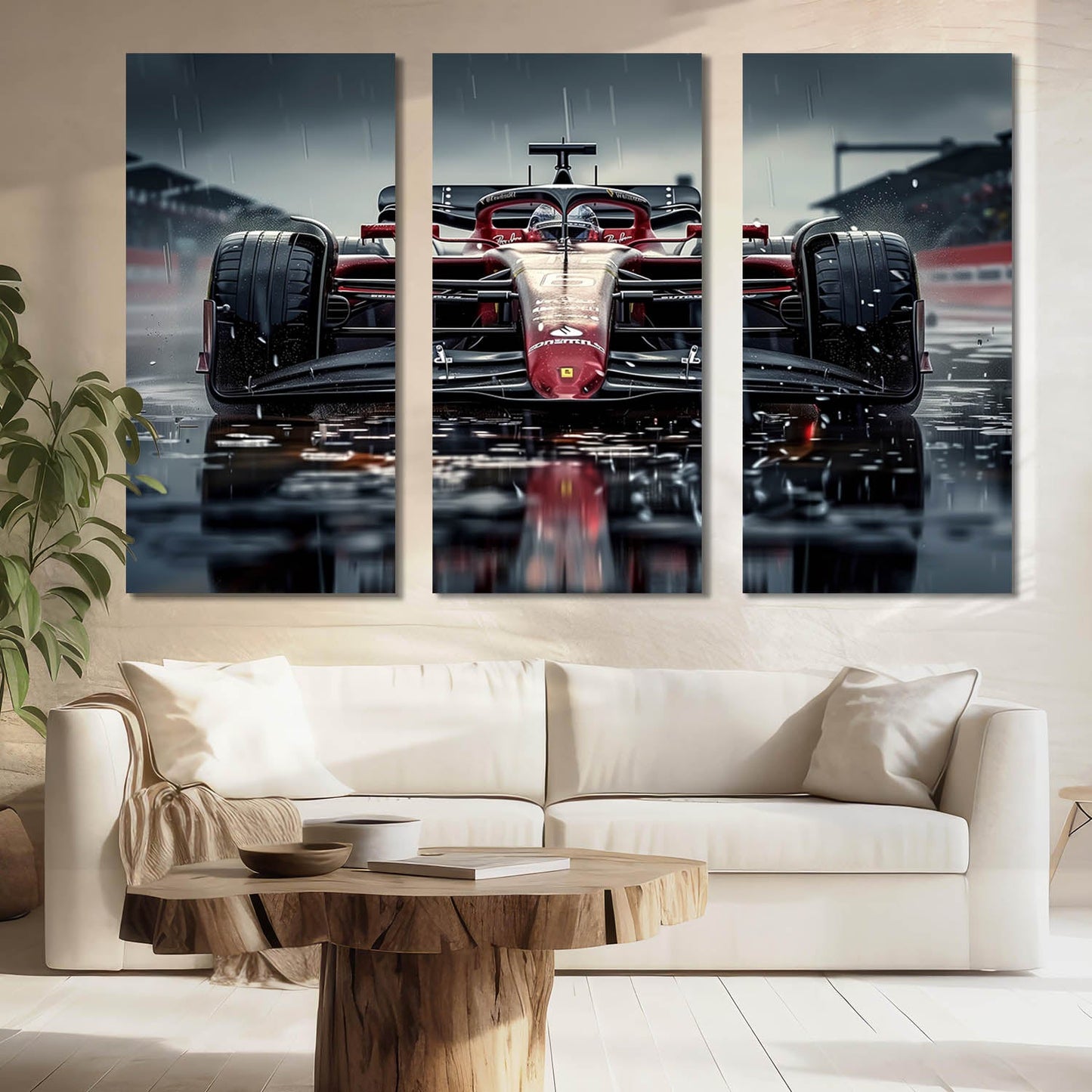 Formula 1 Wall Canvas For Home Décor And Living Room