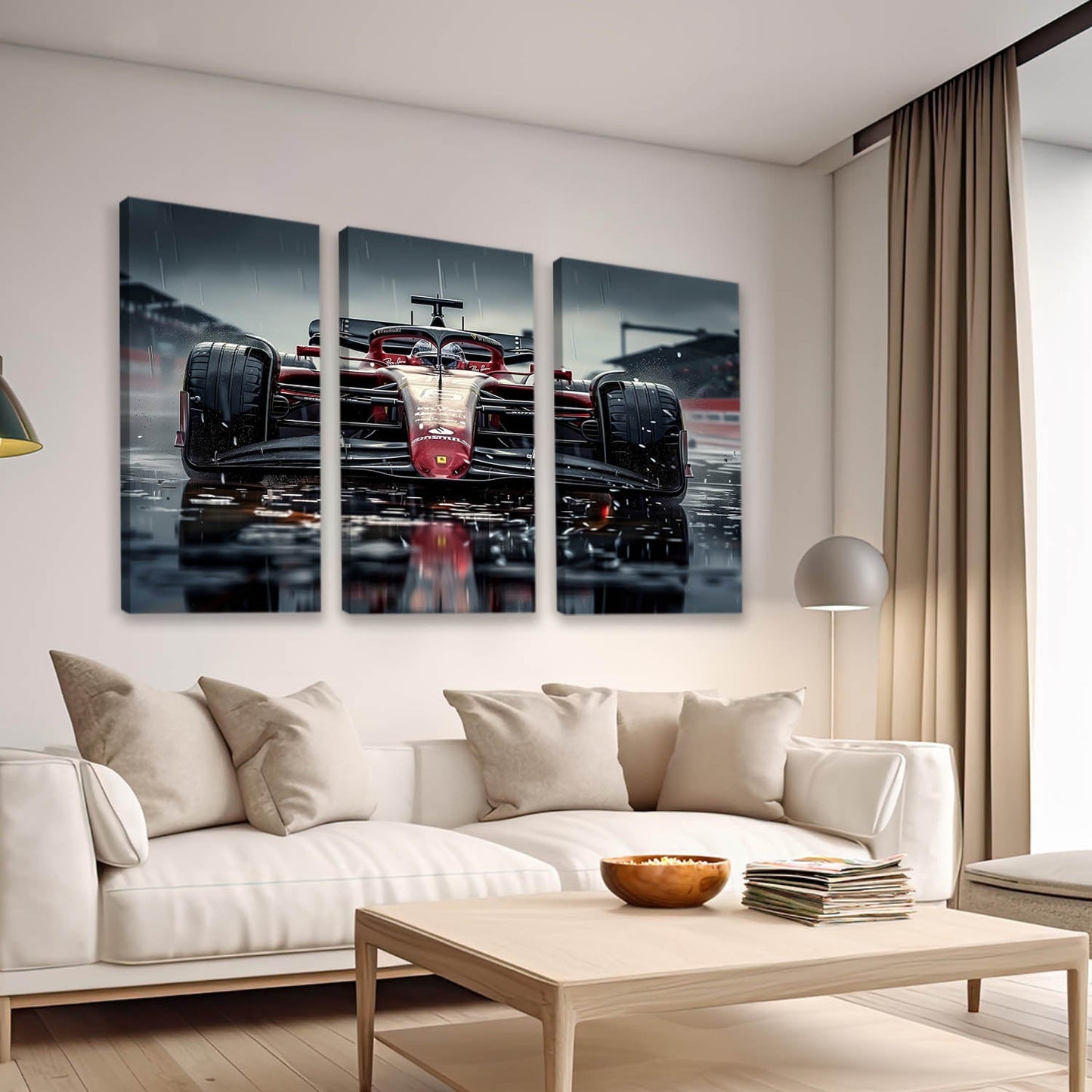 Formula 1 Wall Canvas For Home Décor And Living Room