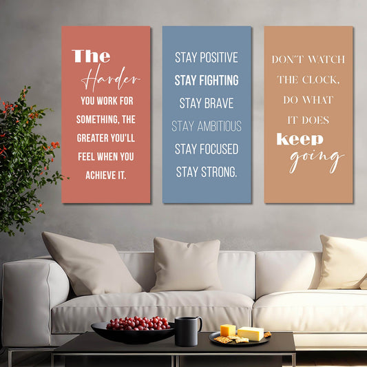 Motivational Wall Canvas For Home Décor And Living Room