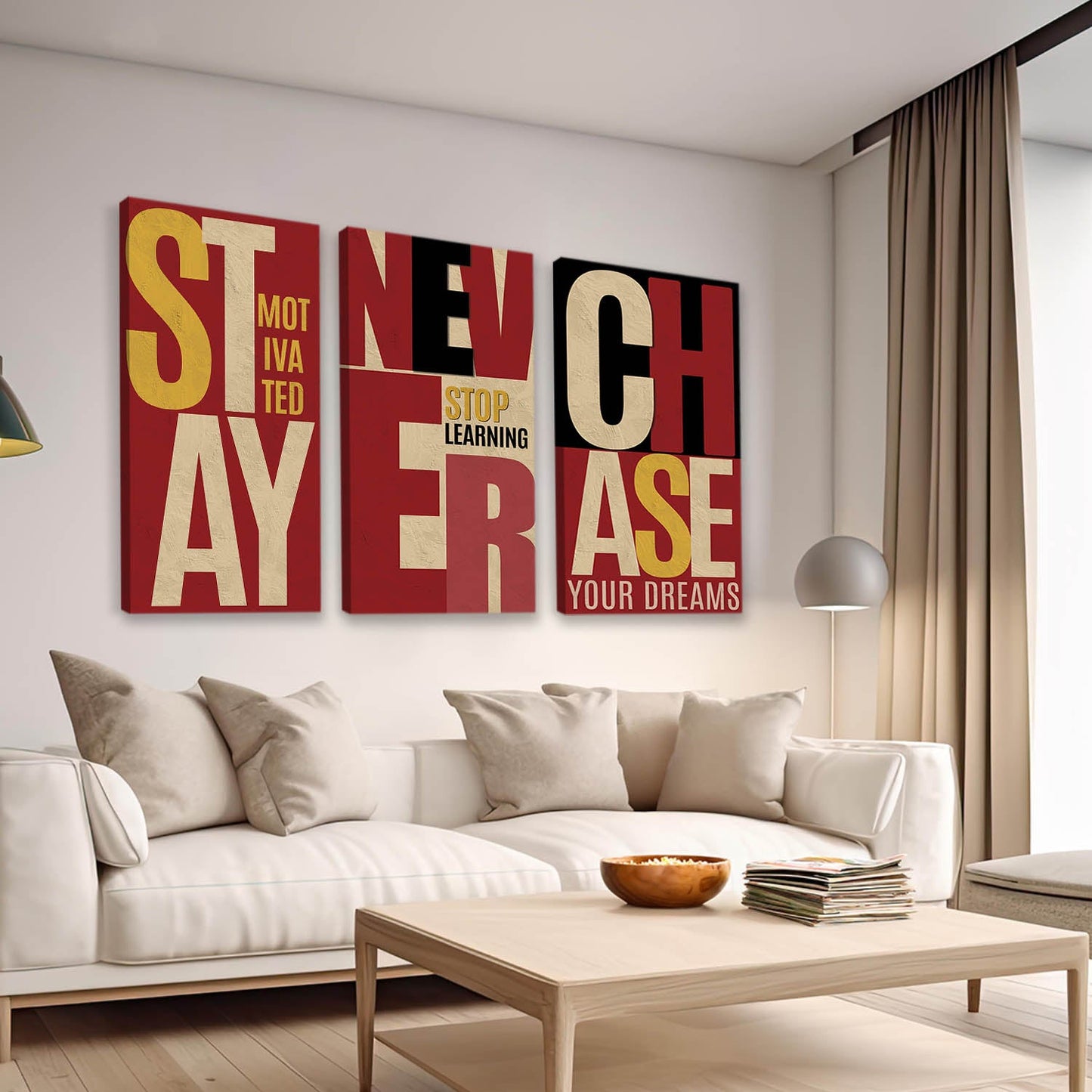 Motivational Wall Canvas For Home Décor And Living Room