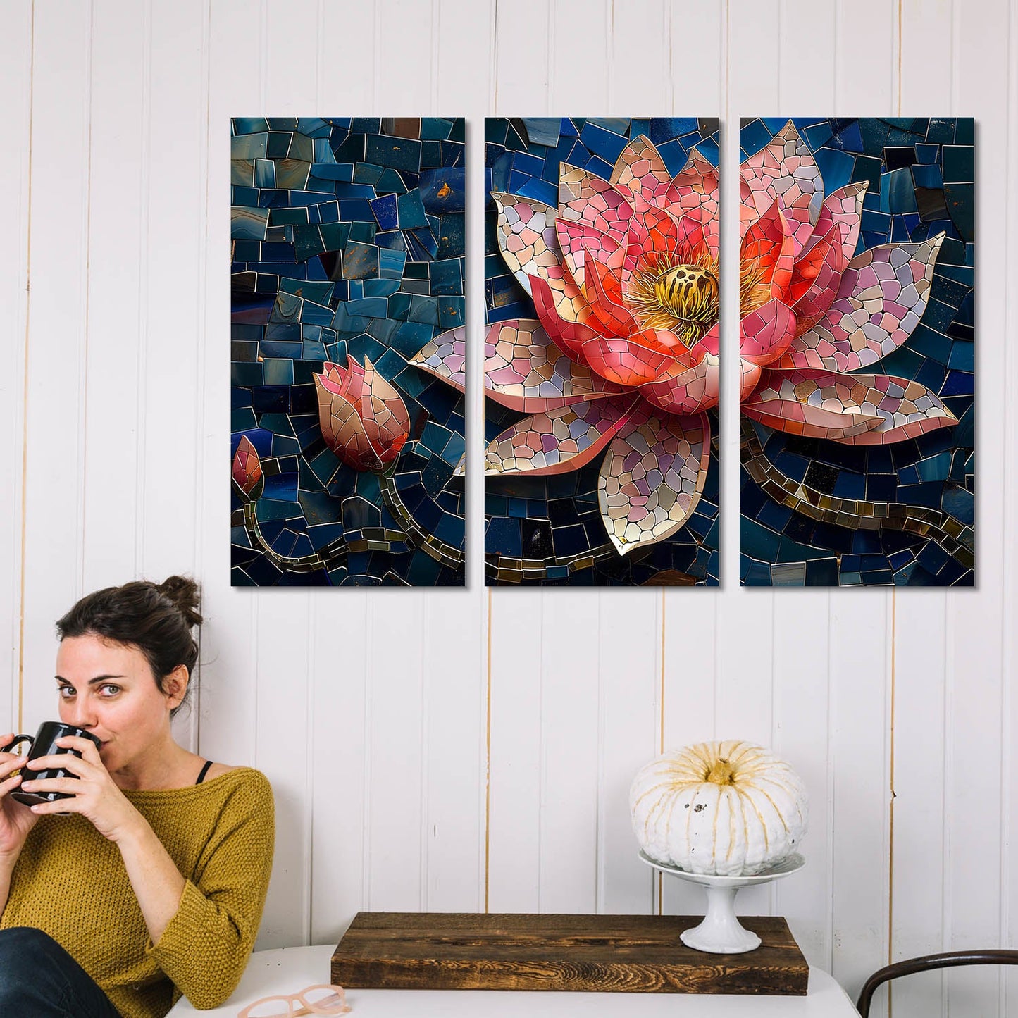 Vibrant Floral Canvas Art for wall decoration