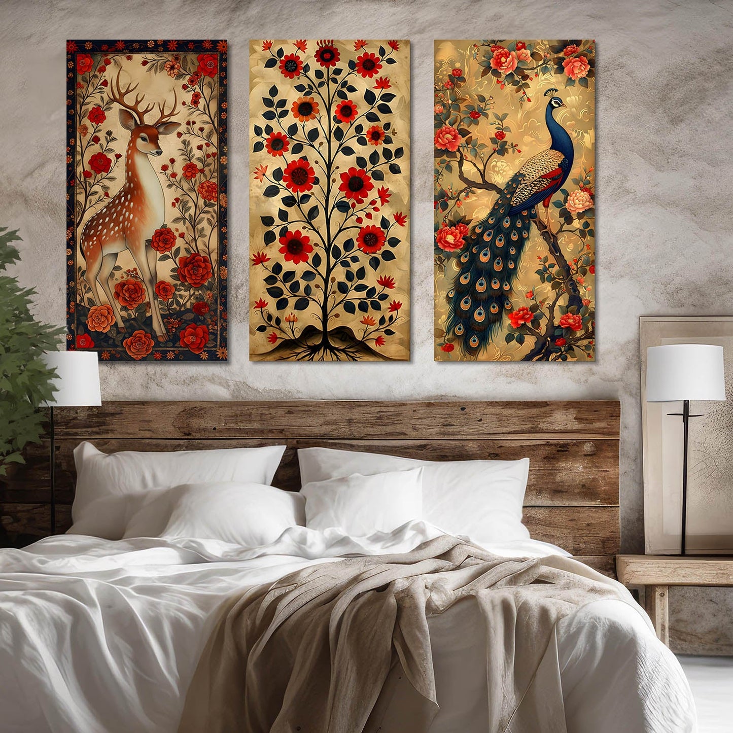 Traditional Canvas Art Wall Painting for Living Room Wall Decoration