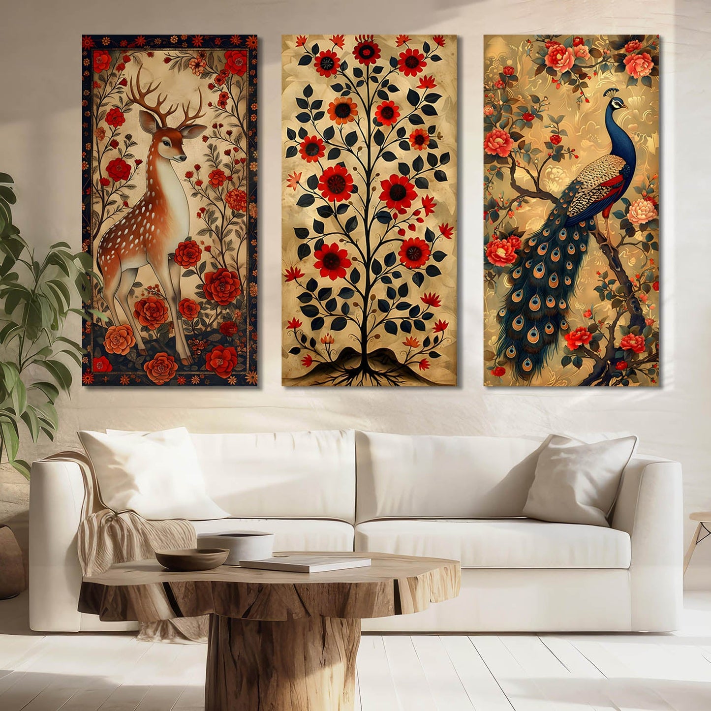 Traditional Canvas Art Wall Painting for Living Room Wall Decoration