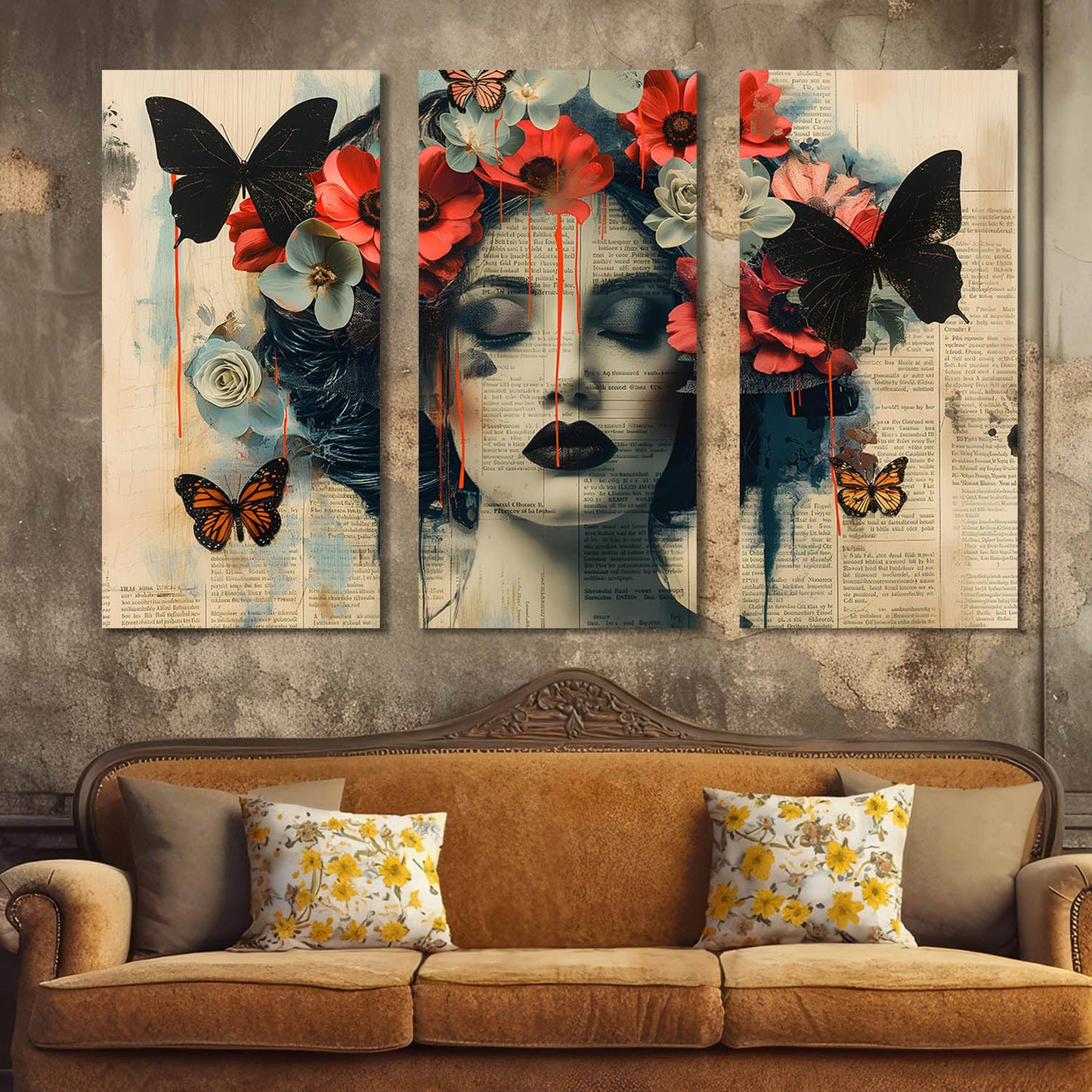 Modern Wall Art Canvas, Wall Painting for Living Room Wall Decoration