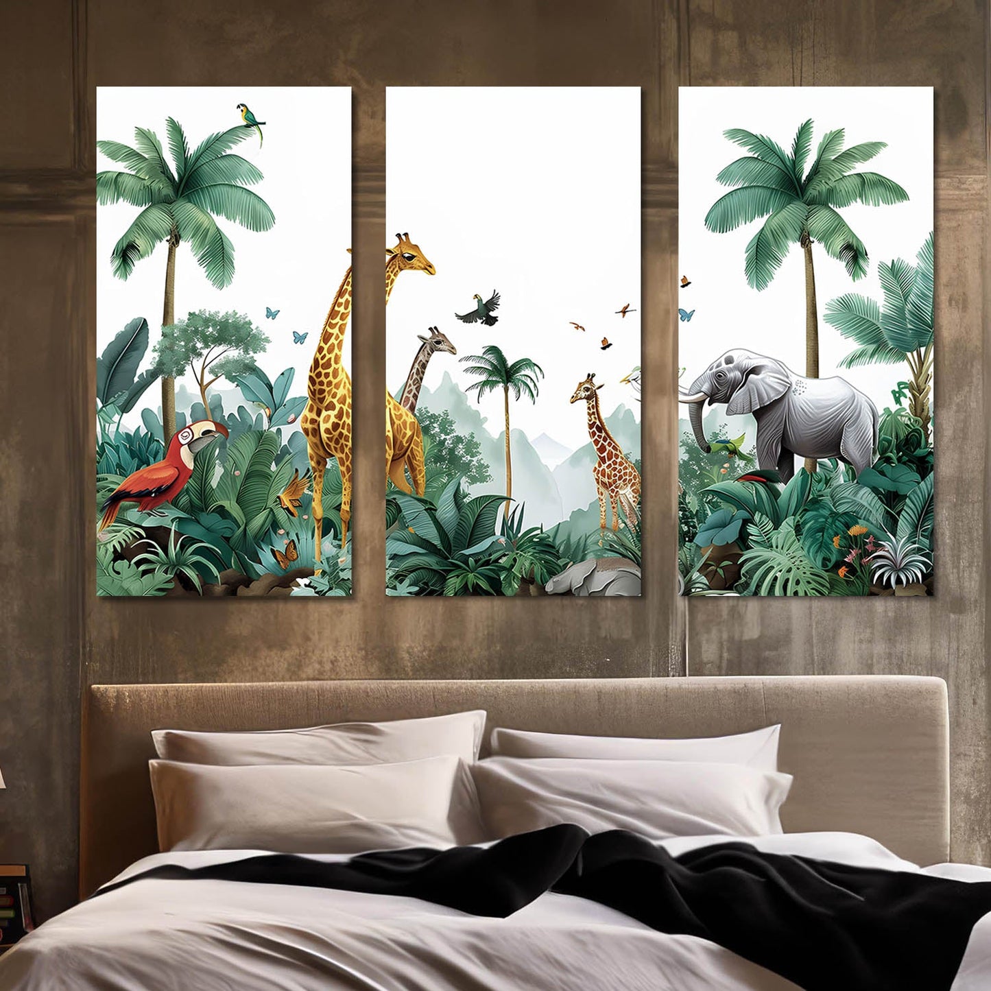 Nature Wall Art Canvas, Wall Painting for Living Room Wall Decoration