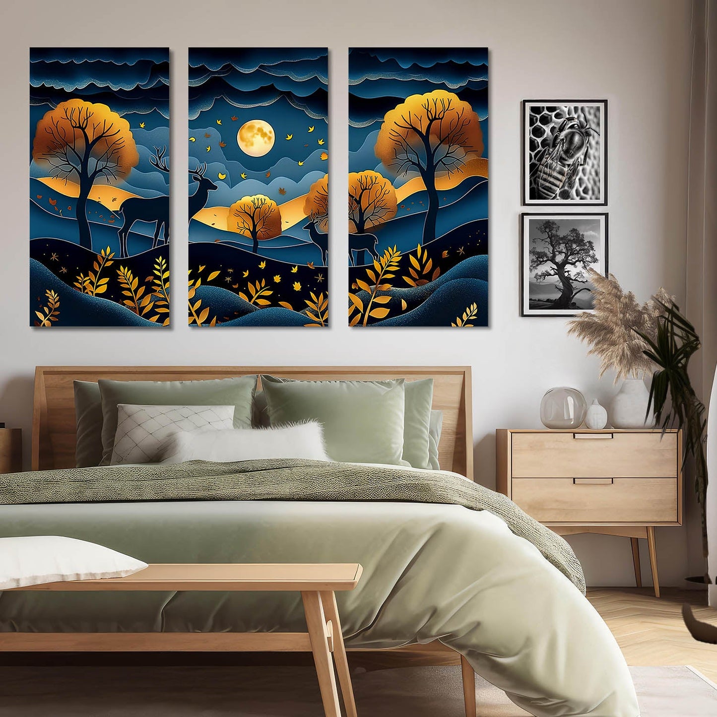 Modern Wall Art Canvas, Wall Painting for Living Room Wall Decoration