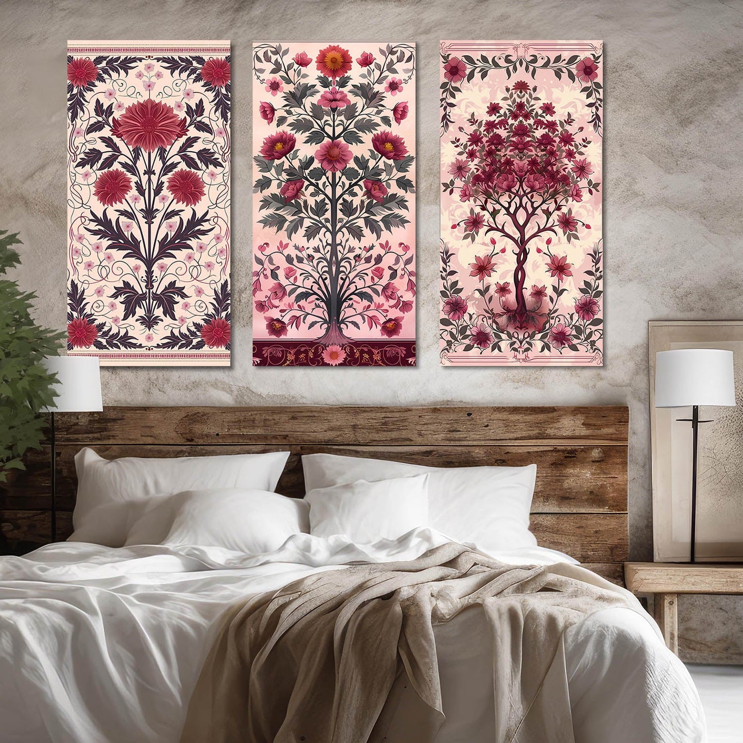 Traditional Wall Art Canvas, Wall Painting for Living Room Wall Decoration