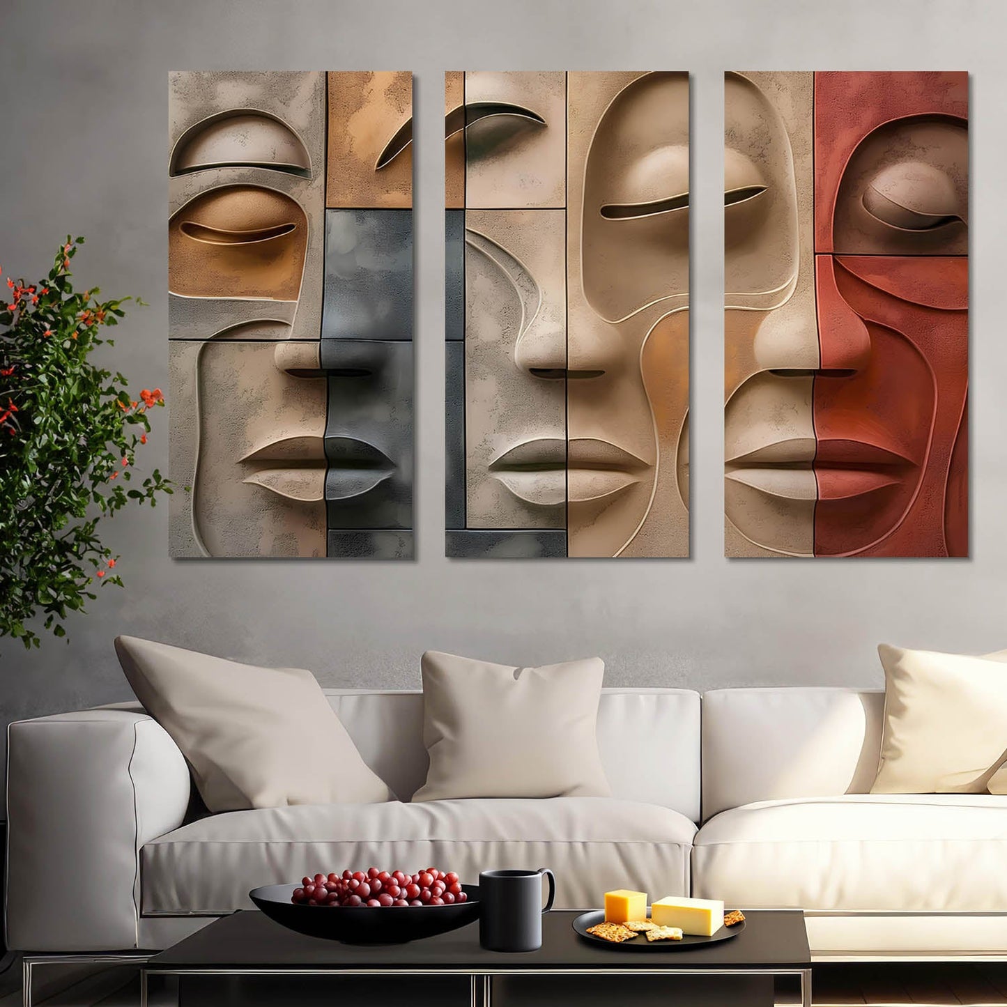 Modern Wall Art Canvas, Wall Painting for Living Room Wall Decoration