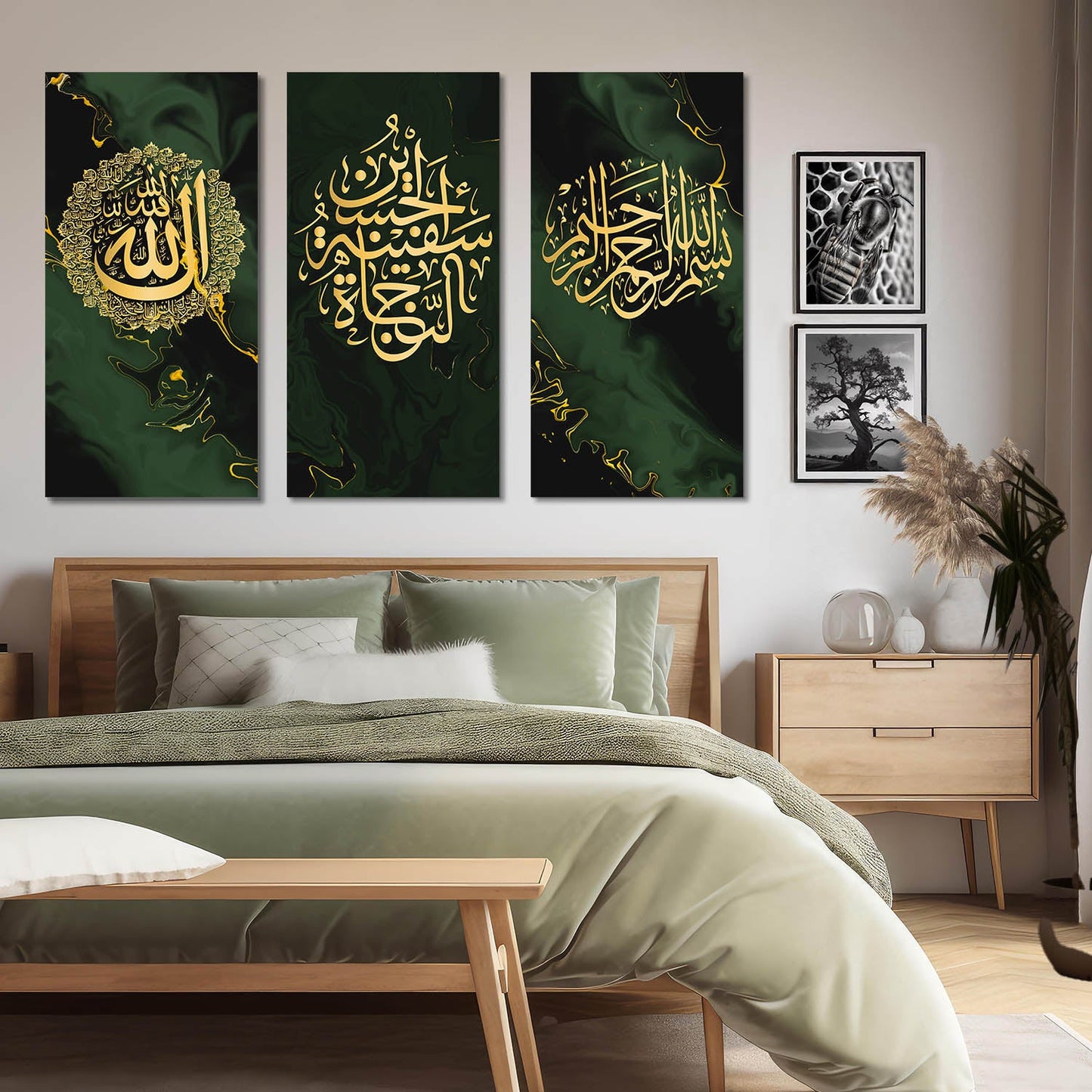 Islamic Wall Art Canvas, Wall Painting for Living Room Wall Decoration