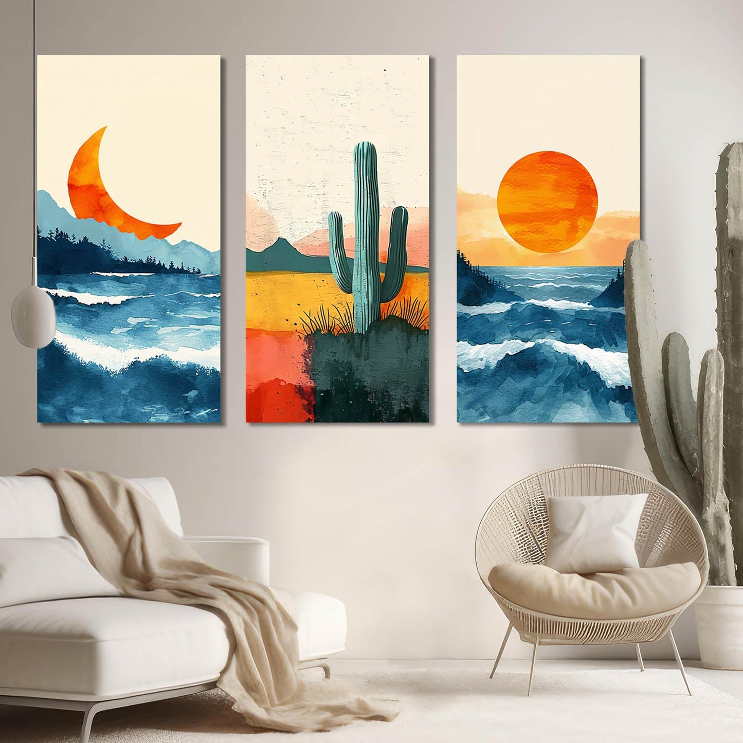 Modern Wall Art Canvas For Living Room