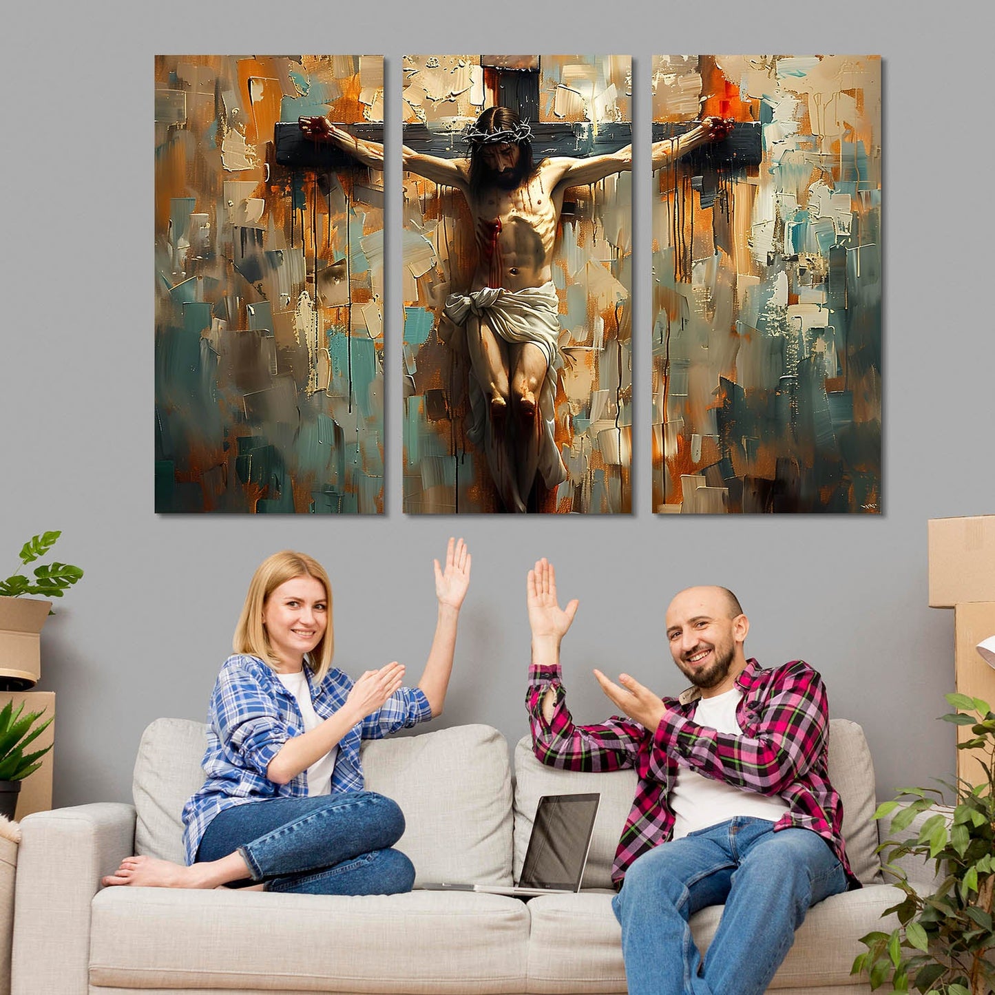 Jesus Wall Art Canvas For Living Room