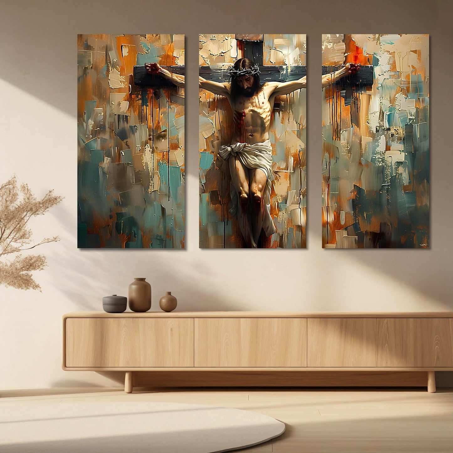 Jesus Wall Art Canvas For Living Room