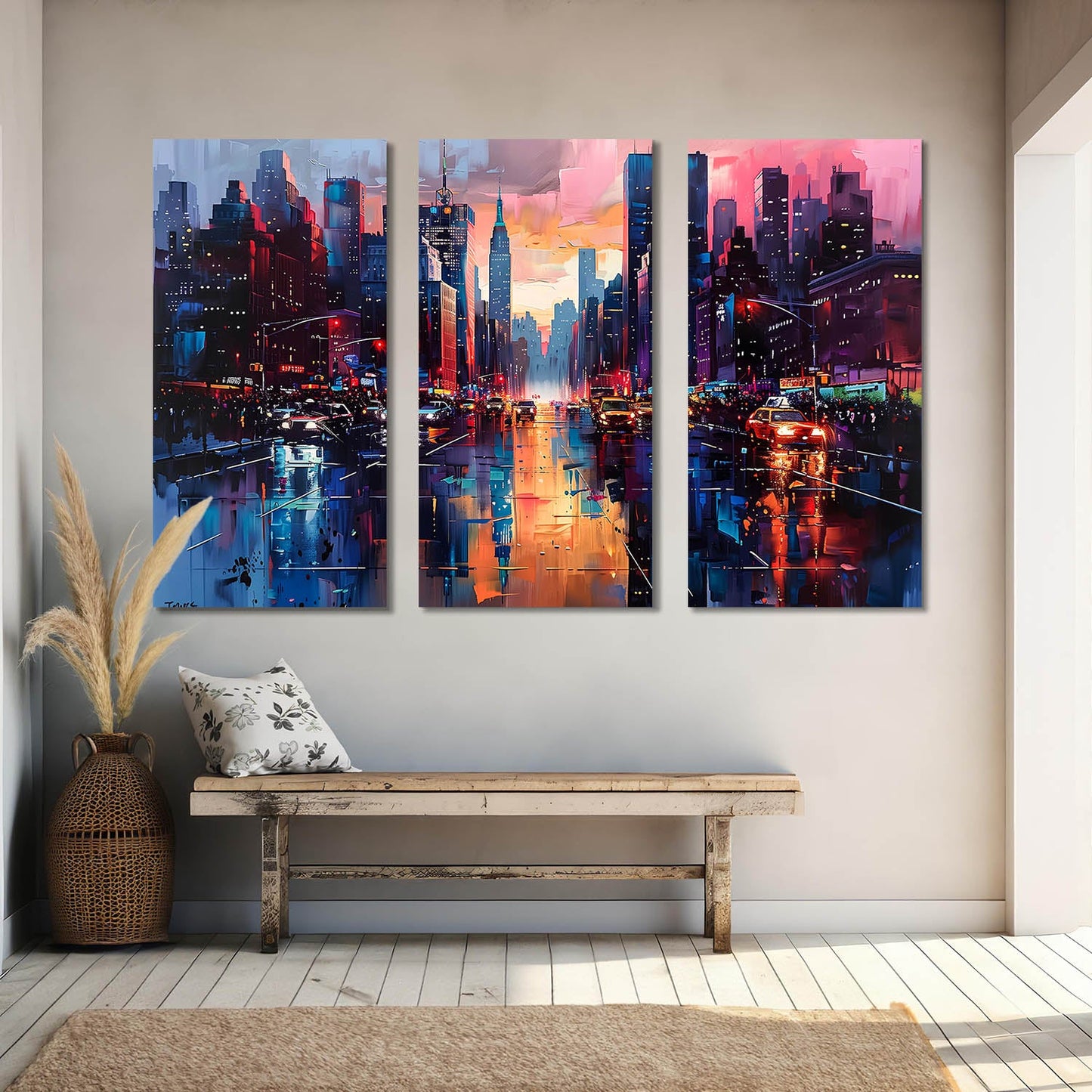 City View Canvas For Home Décor And Living Room