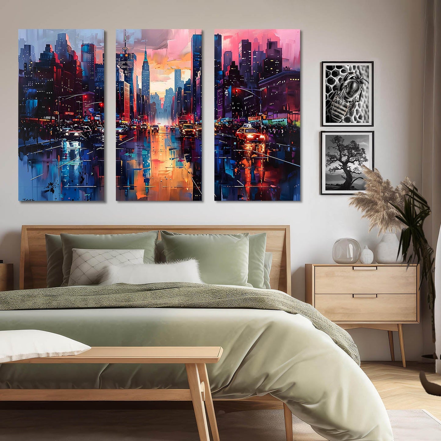 City View Canvas For Home Décor And Living Room