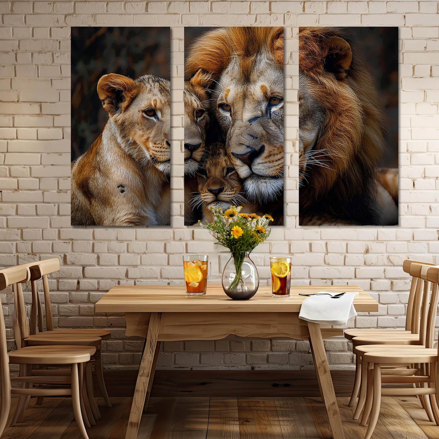 Beautiful lone Family Canvas For Home Décor And Living Room