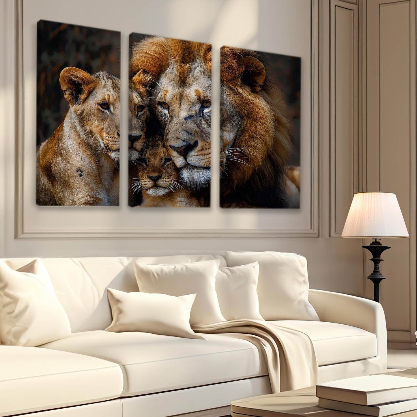 Beautiful lone Family Canvas For Home Décor And Living Room