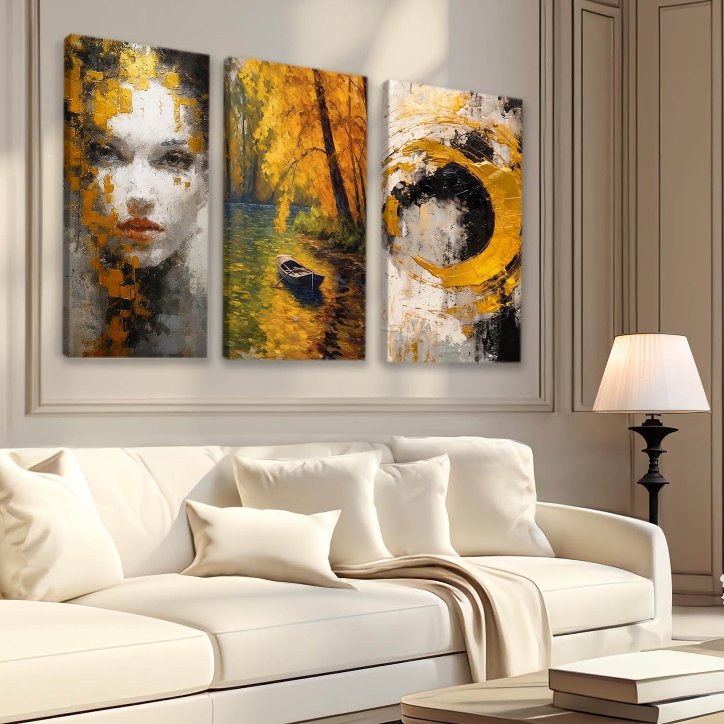 Abstract Wall Canvas For Home Décor And Living Room