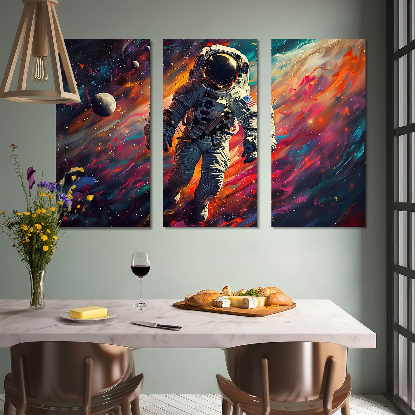 Astronaut Wall Canvas For Home Décor And Living Room