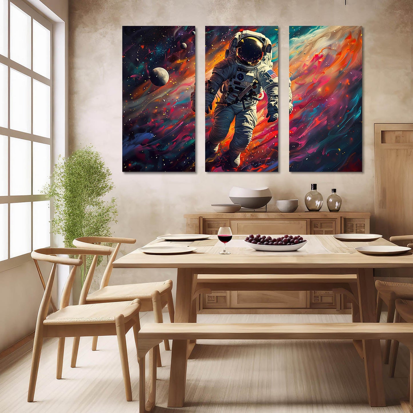 Astronaut Wall Canvas For Home Décor And Living Room