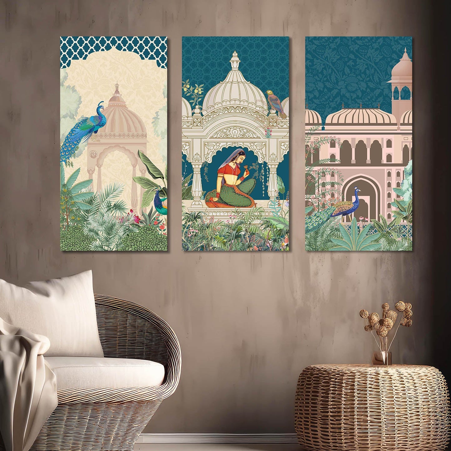 Traditional Art Wall Canvas For Home Décor And Living Room