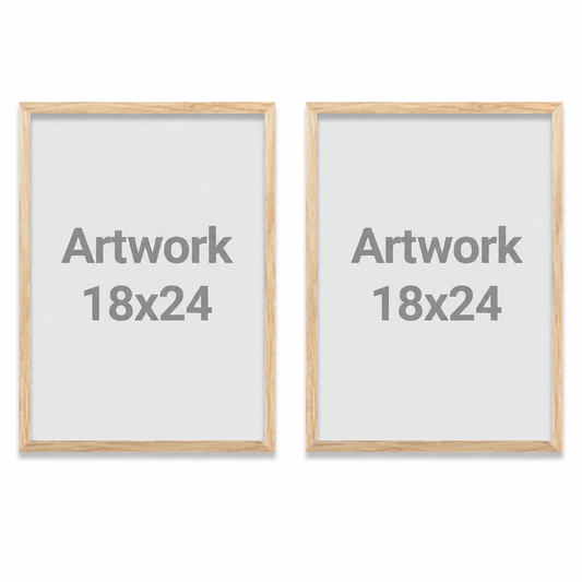 2 Rect - 18x24 - WITH BOX