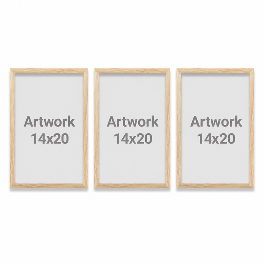 3 Rect - 14x20 - WITH BOX
