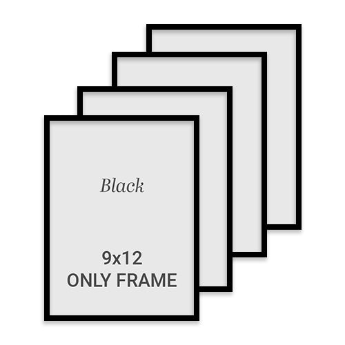 Frame Only 9x12 - Black