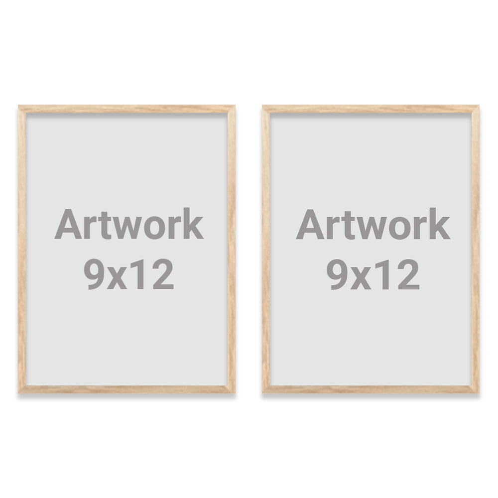 2 Rect - 9x12 - WITH BOX