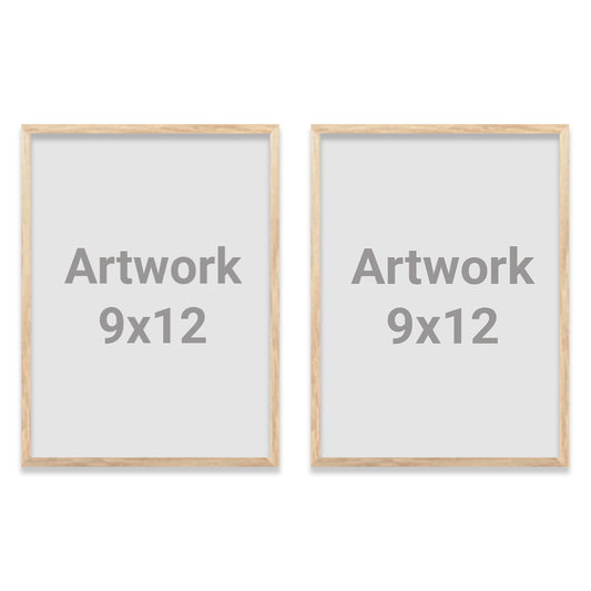 2 Rect - 9x12 - WITH BOX