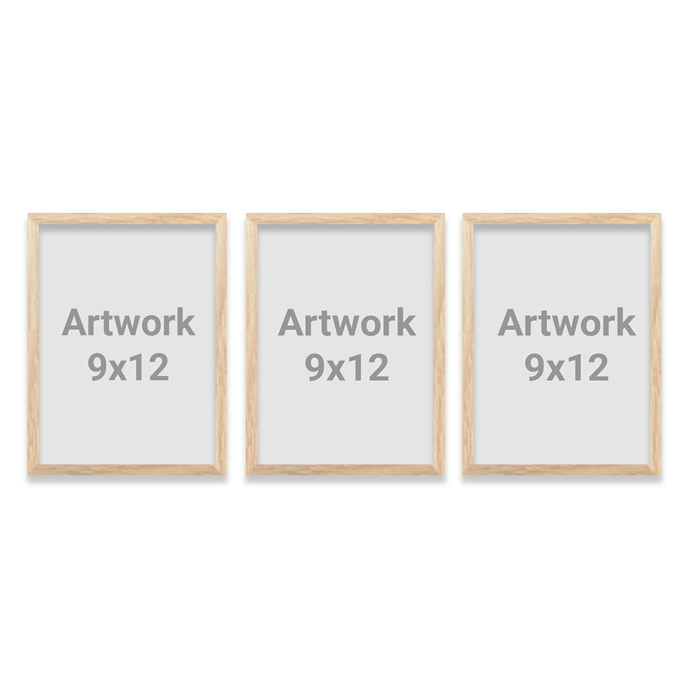 3 Rect - 9x12 - WITHOUT BOX
