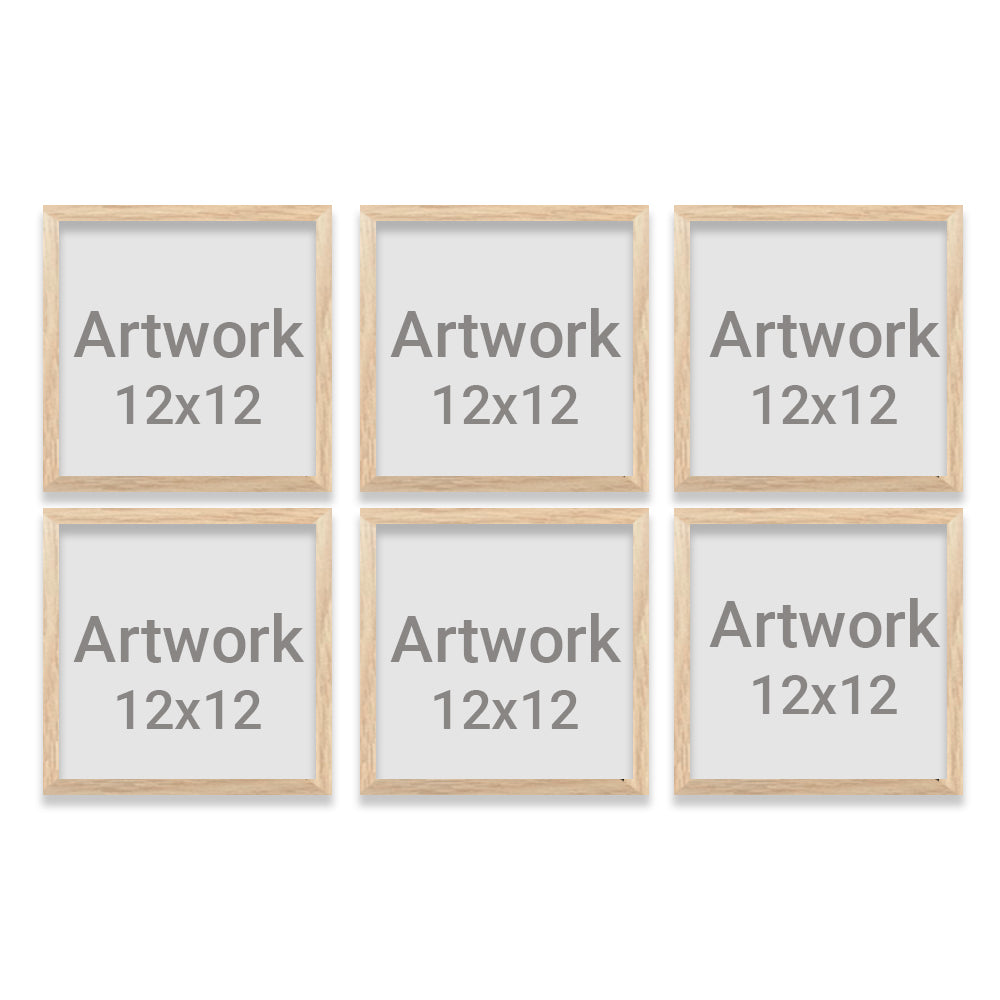 6 Square - 12x12 - WITHOUT BOX