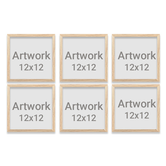 6 Square - 12x12 - WITH BOX
