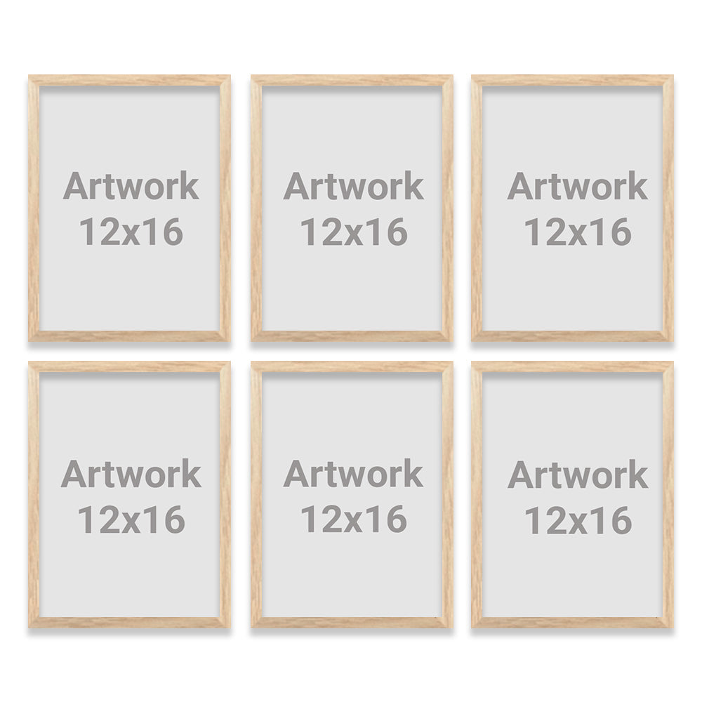 6 Rect - 12x16 - WITH BOX
