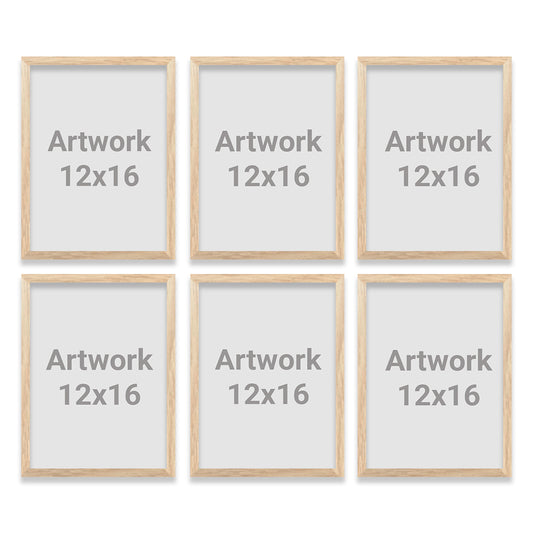6 Rect - 12x16 - WITH BOX